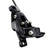 Disc Brake Calipers SRAM SRAM G2 RSC Disc Brake Caliper Assembly - Post Mount Diffusion BLK Anodized A2 Dark Slate Gray