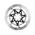 Disc Rotor SRAM SRAM Centerline X Disc Brake Rotor - 180mm 6-Bolt Steel Bolts Silver/Black Gray