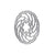 Disc Rotor Magura Magura MDR-C Disc Brake Rotor - 160mm 6-Bolt eBike Optimized Silver Gray