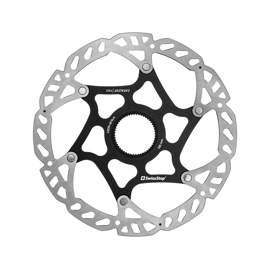 Disc Rotor SwissStop SwissStop Catalyst Pro Rotor 180mm Center Lock Gray