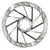 Disc Rotor SRAM SRAM HS2 Disc Brake Rotor - 180mm 6-Bolt Rounded Silver/Black Dark Gray