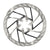 Disc Rotor SRAM SRAM HS2 Disc Brake Rotor - 200mm 6-Bolt Rounded Silver/Black Dark Gray
