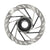 Disc Rotor SRAM SRAM HS2 Disc Brake Rotor - 160mm Center Lock Rounded Silver/Black Dark Gray