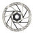 Disc Rotor SRAM SRAM HS2 Disc Brake Rotor - 200mm Center Lock Rounded Silver/Black Dark Gray