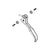 Brake Lever Parts and Accessories SRAM SRAM Level Ultimate Carbon Lever Blade Assembly Includes Pivot Pin Pivot Bushings Lavender