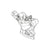 Disc Brake Calipers SRAM SRAM Replacement Level TL Caliper Assembly Post Mount non-CPS Front/Rear Gloss BLK Light Gray