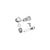 Disc Brake Parts SRAM SRAM Level Ultimate/TLM A1 Disc Brake Caliper Hardware Kit - Includes Bleed Screw Banjo Screw Pad Pin White Smoke