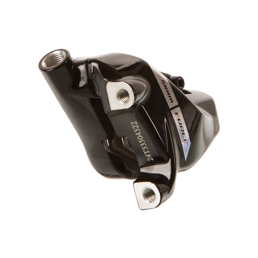 Disc Brake Calipers SRAM SRAM Force AXS eTap Hydraulic Disc Brake Caliper Assembly - Front Rear Flat Mount Iridescent Gray D2 Dark Slate Gray