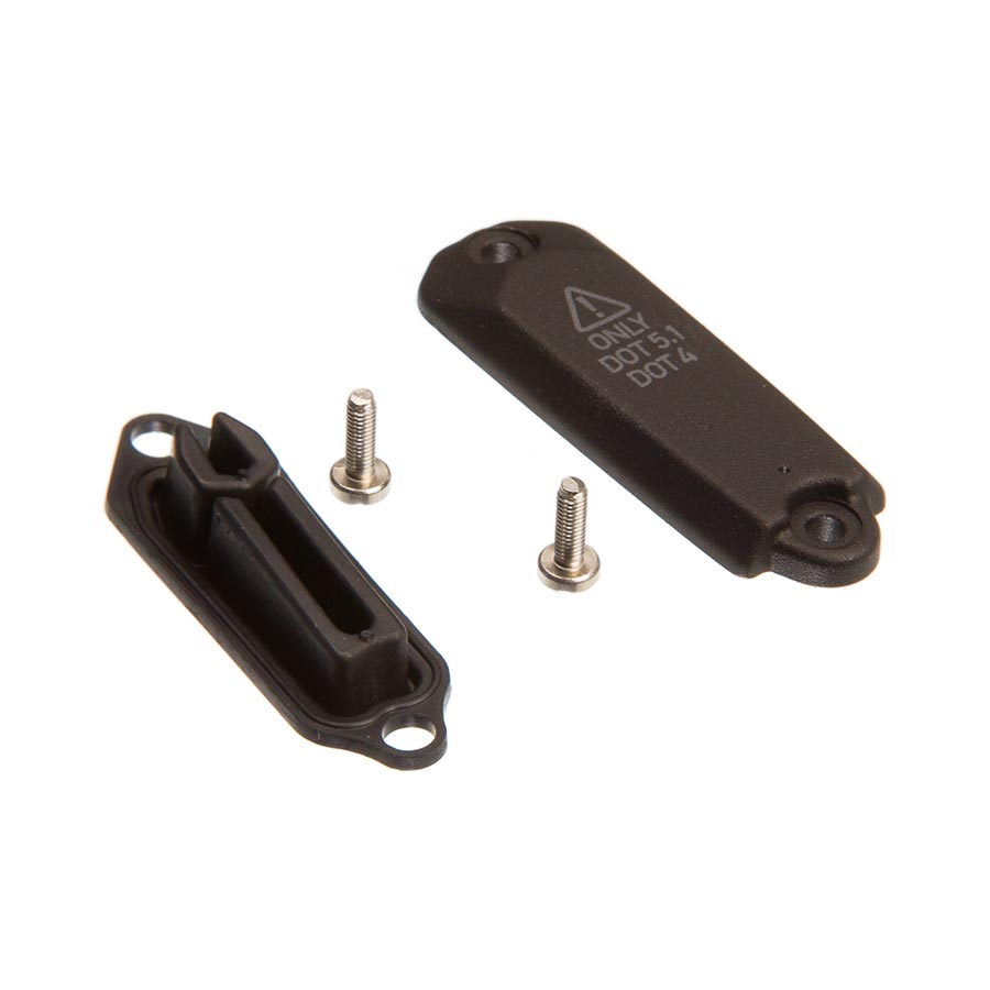 Brake Lever Parts and Accessories SRAM SRAM Level Ultimate/Silver Res Cap Kit Dark Slate Gray