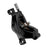 Disc Brake Calipers SRAM SRAM Code Silver Stealth Disc Brake Caliper Assembly - Front/Rear Post Mount 4-Piston BLK C1 Dark Slate Gray