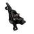 Disc Brake Calipers SRAM SRAM Level Silver Stealth Disc Brake Caliper Assembly - Front/Rear Post Mount 2-Piston BLK C1 Black