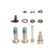Disc Brake Parts SRAM SRAM  Disc Brake Caliper Hardware Kit - Fits Code Models  RSC  Ultimate Stealth Stealth Silver Stealth Bronze Gray
