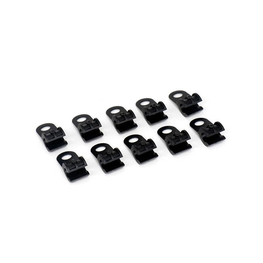 Disc Hose and Parts SRAM SRAM Stealth Brake Line Cable Guide Clips - Stem Integrated 10 Pcs Dark Slate Gray