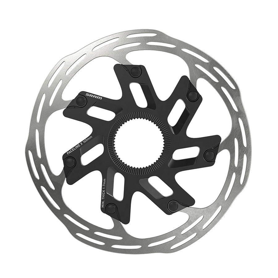 Disc Rotor SRAM SRAM Paceline X 160mm Center Lock Dark Slate Gray