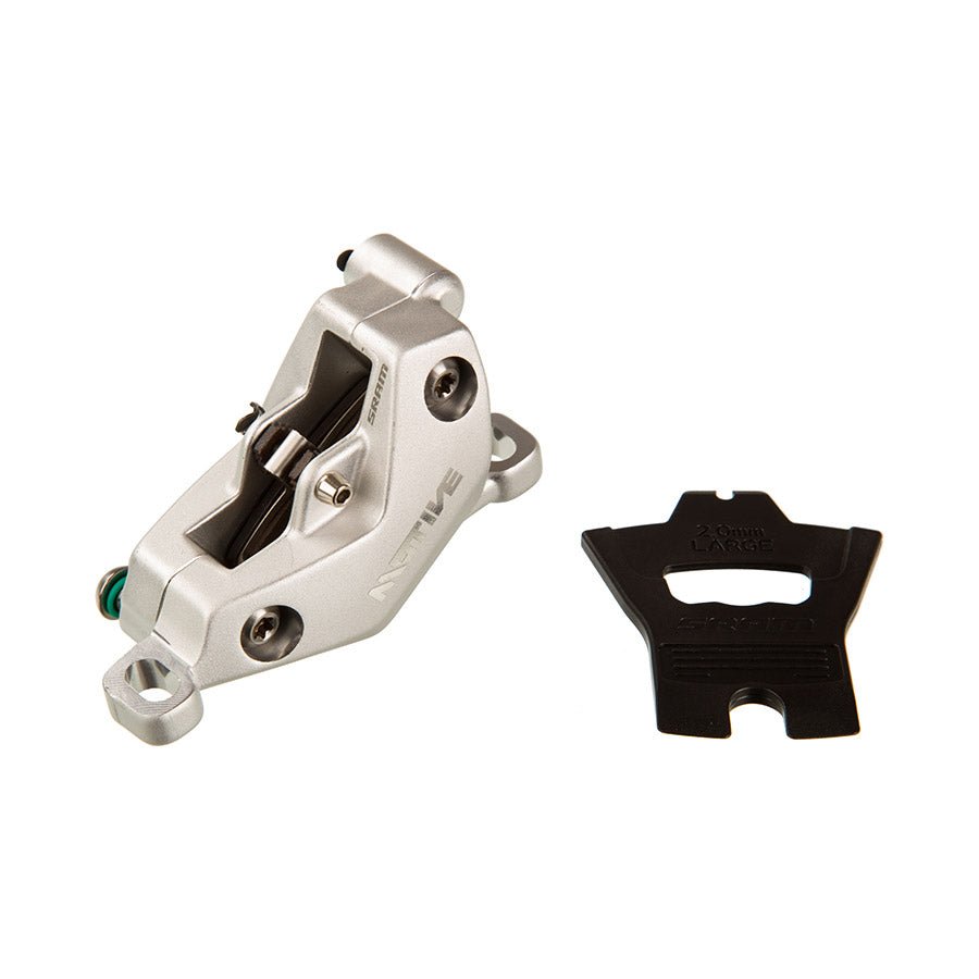 Disc Brake Parts SRAM SRAM Motive Caliper Assembly Ultimate Silver A1 (No Hose) Black