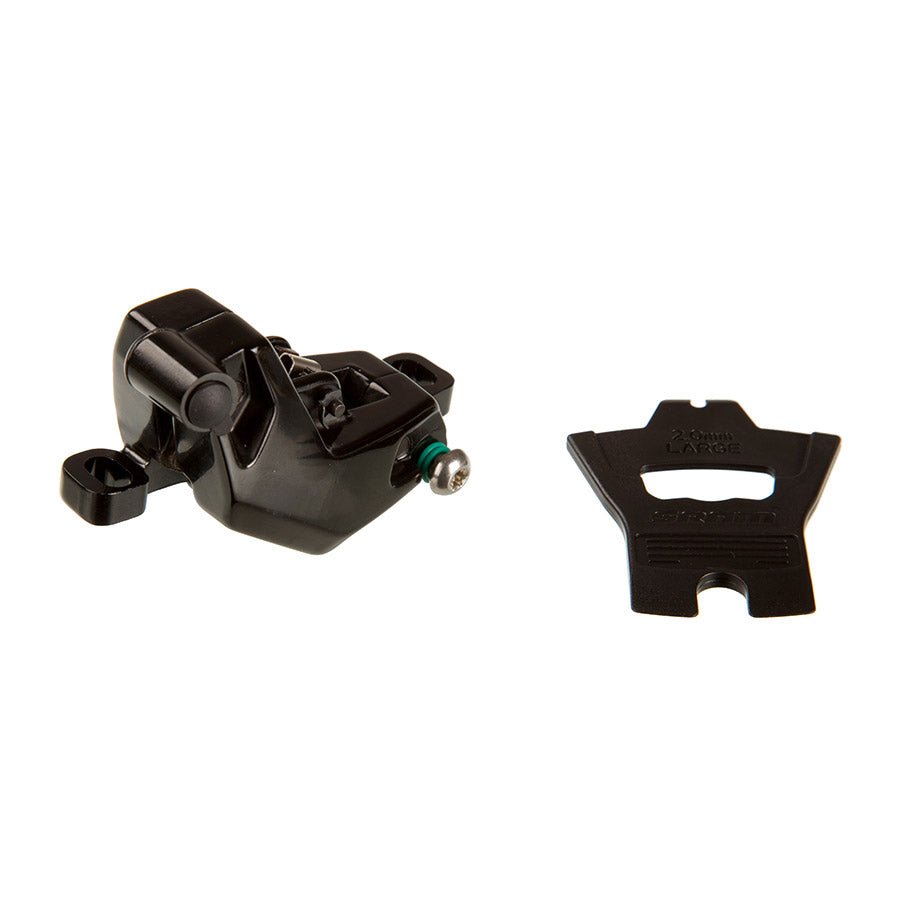 Disc Brake Parts SRAM SRAM Motive Caliper Assembly Silver Black A1 (No Hose) Black