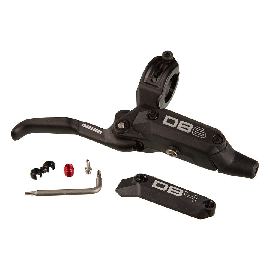 Disc Brake Parts SRAM SRAM DB6 Motive Lever Assembly Right Black Dark Slate Gray