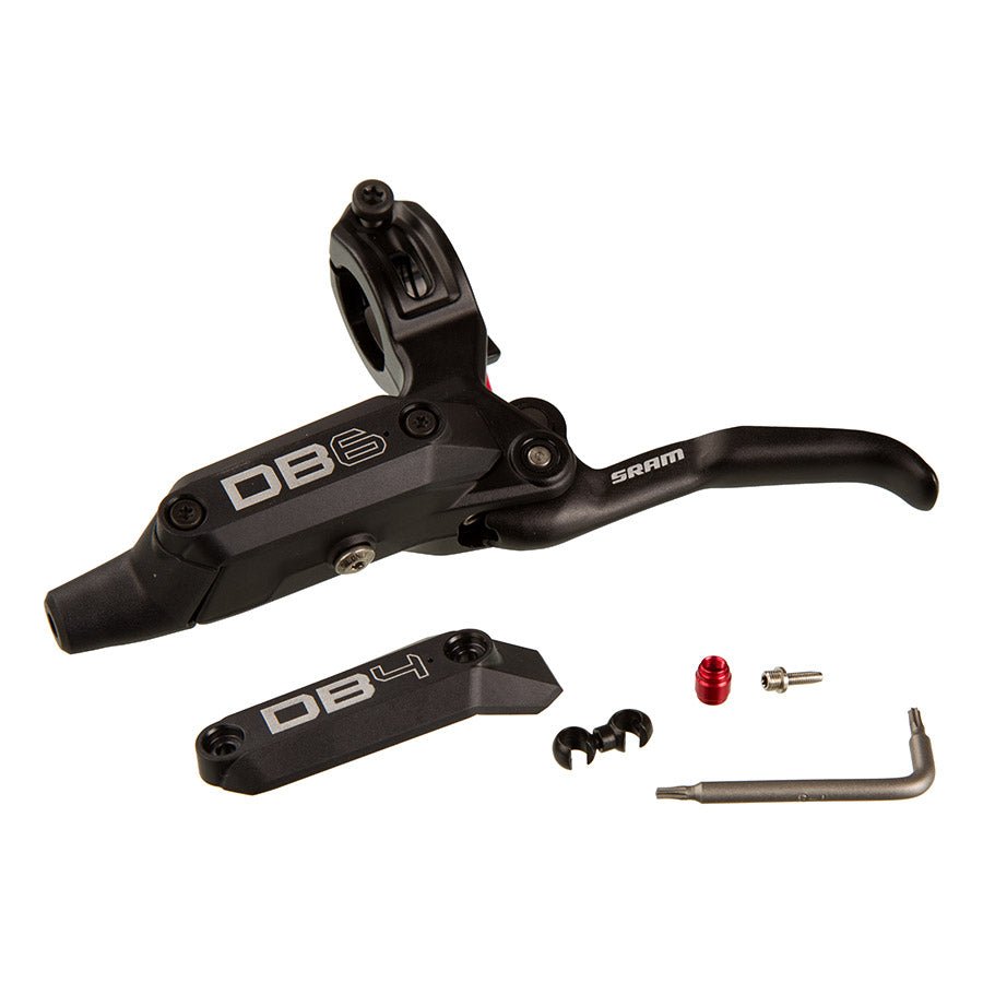 Disc Brake Parts SRAM SRAM DB6 Motive Lever Assembly Left Black Dark Slate Gray