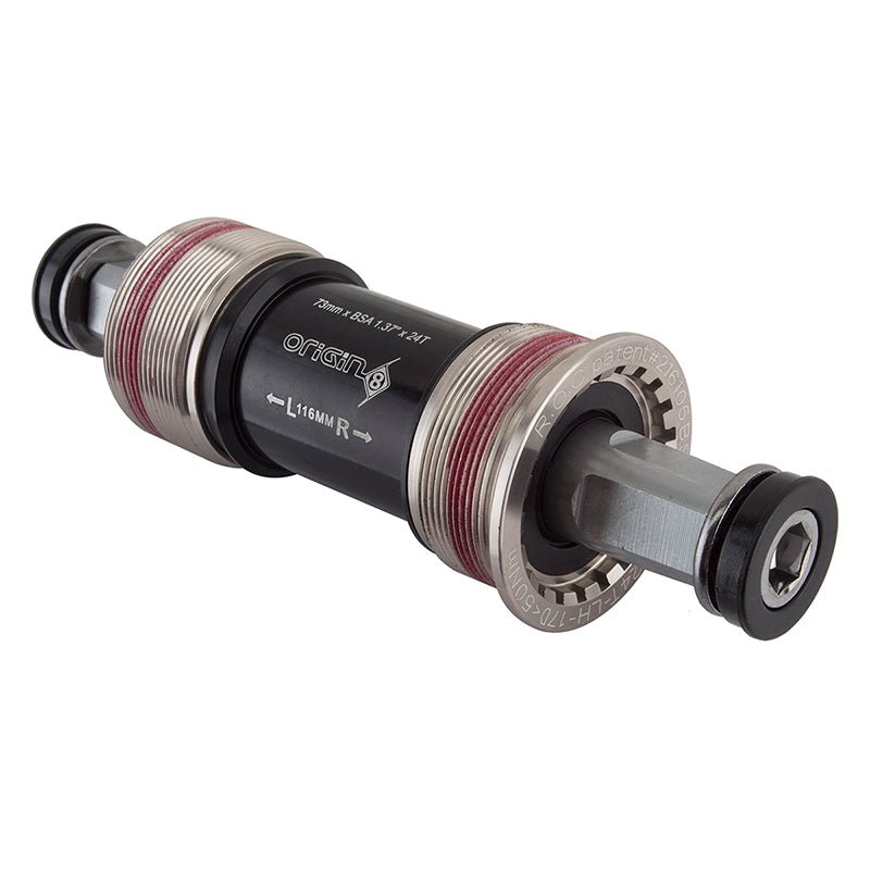 Bottom Brackets Origin8 Origin8 TorqLite Square Taper ENG Bottom Bracket 73mm SQR JIS Dark Slate Gray