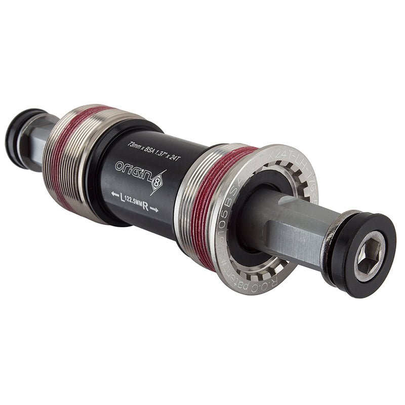 Bottom Brackets Origin8 Origin8 TorqLite Square Taper ENG Bottom Bracket 73mm SQR JIS Dark Slate Gray