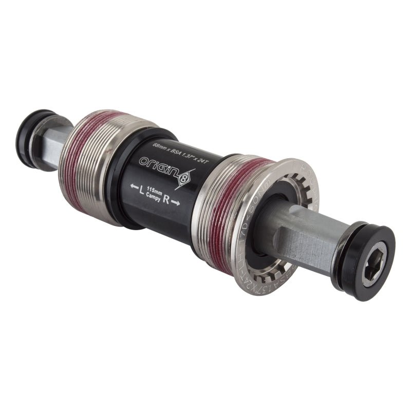 Bottom Brackets Origin8 Origin8 TorqLite Square Taper ENG Bottom Bracket 68mm SQR ISO Dark Slate Gray