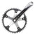 Cranksets and Arms Origin8 Origin8 Track/SS 170x46 103mm JIS Square Taper crankset silver/silver Dark Slate Gray