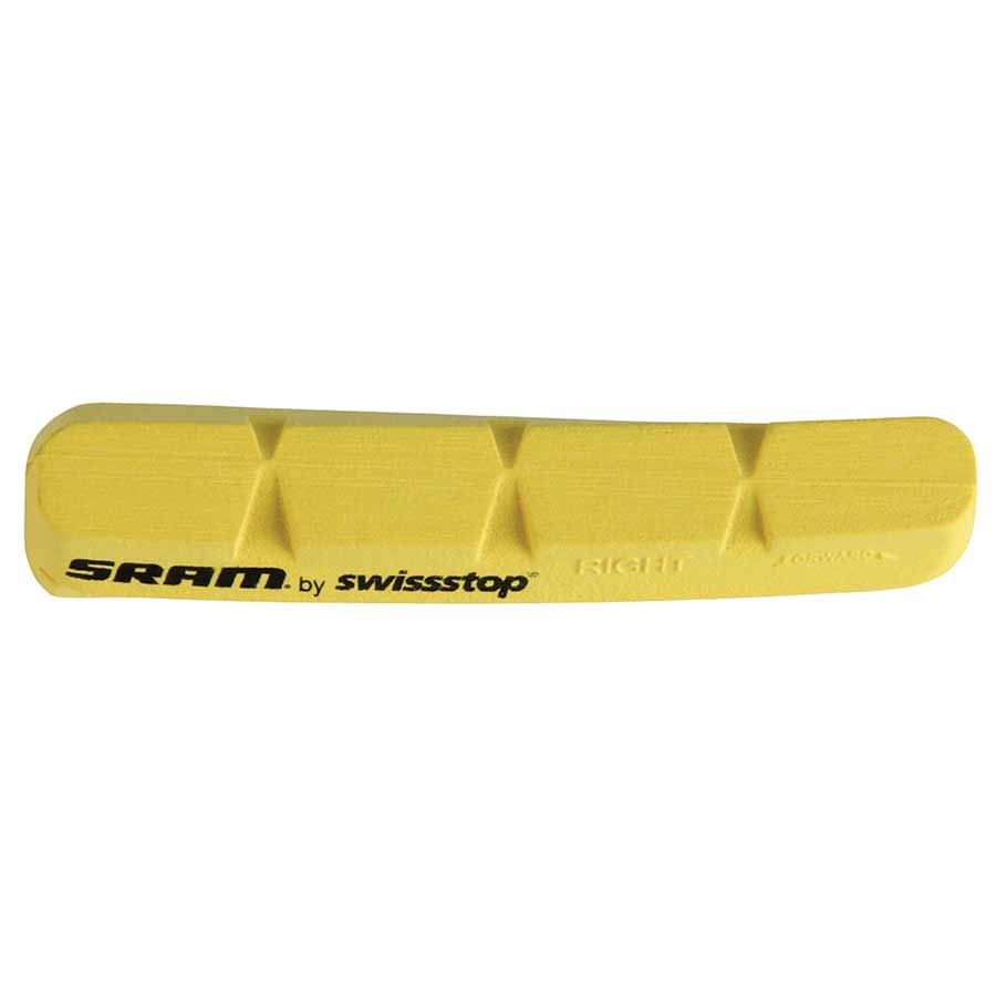 Brake Pads SRAM SRAM Road Brake Pad Inserts for Carbon Rims by SwissStop Pair Dark Khaki