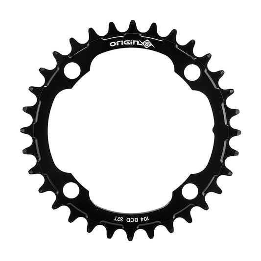 Chainrings Origin8 Origin8 Holdfast 1x Chainring 104mm BCD 32T Black