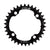 Chainrings Origin8 Origin8 Holdfast 1x Chainring 104mm BCD 34T Black