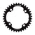 Chainrings Origin8 Origin8 Holdfast 1x Chainring 104mm BCD 36T Black