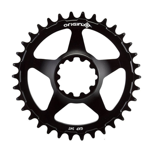 Chainrings Origin8 Origin8 Holdfast Direct 1x Chainring GXP 34T Black
