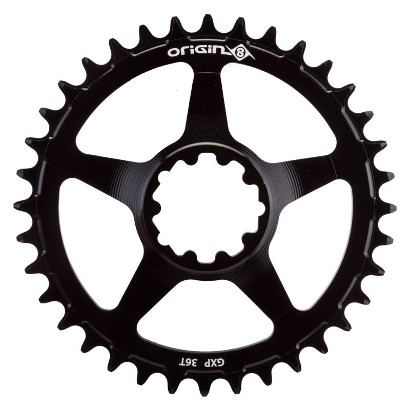 Chainrings Origin8 Origin8 Holdfast Direct 1x Chainring GXP 36T Black