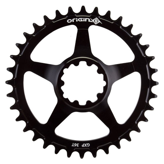 Chainrings Origin8 Origin8 Holdfast Direct 1x Chainring GXP 36T Black
