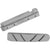Brake Pads Zipp Speed Weaponry Zipp Tangente Platinum Pro Evo Brake Pad Inserts Carbon Rims SRAM/Shimano 1 Pair Dark Gray