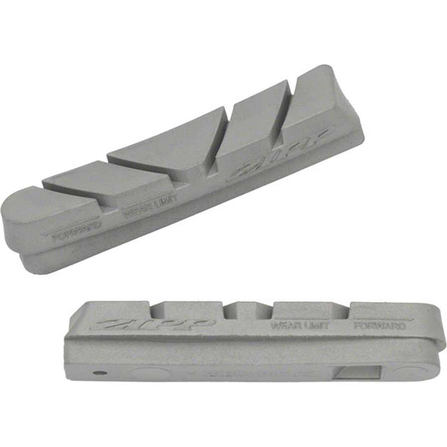 Brake Pads Zipp Speed Weaponry Zipp Tangente Platinum Pro Evo Brake Pad Inserts Carbon Rims Campagnolo 1 Pair Dark Gray