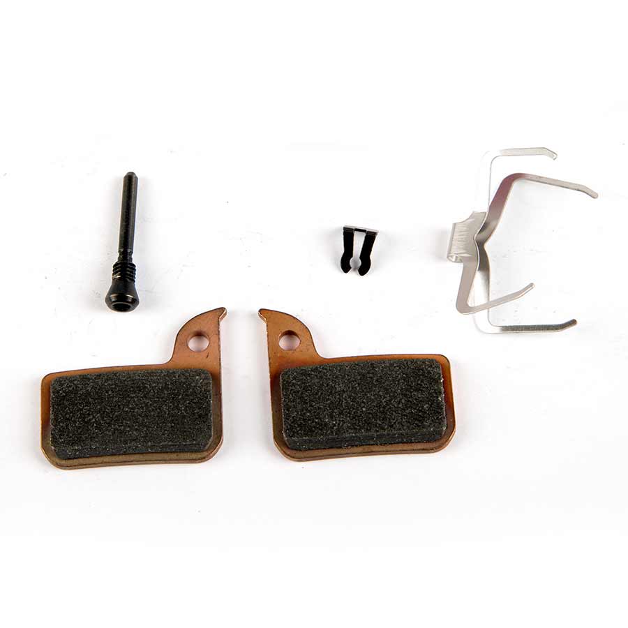 Disc Brake Pads SRAM SRAM Disc Brake Pads - Sintered Compound Steel Backed Powerful Monoblock SRAM Hydraulic Road Disc Level A1 2017-2019 Beige