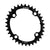 Chainrings Origin8 Origin8 Holdfast Oval 1x Chainring 104mm BCD 34T Black