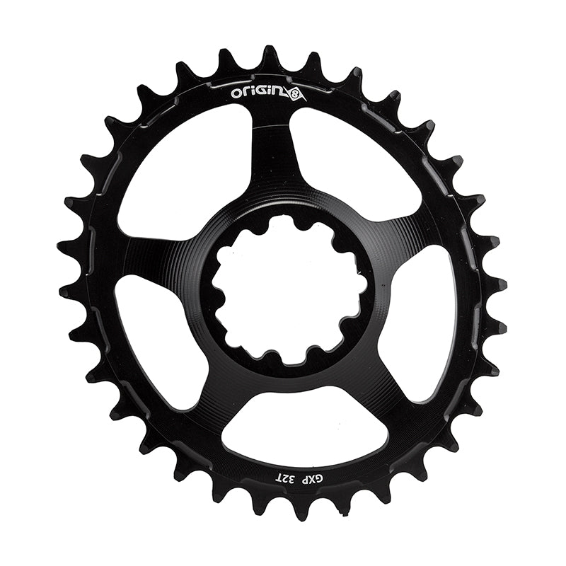 Chainrings Origin8 Origin8 Holdfast Oval Direct 1x Chainring GXP 32T Black