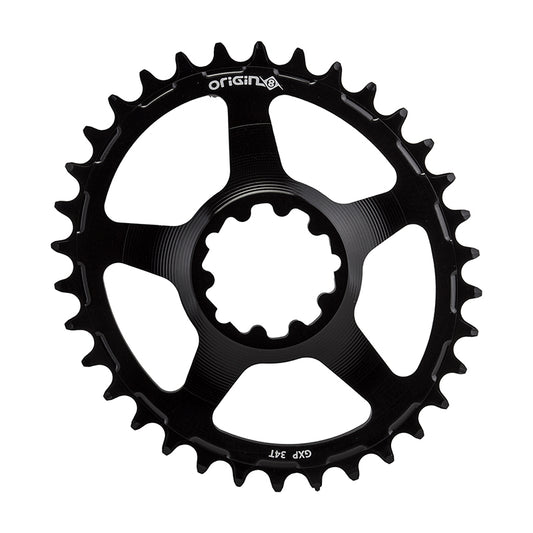Chainrings Origin8 Origin8 Holdfast Oval Direct 1x Chainring GXP 34T Black