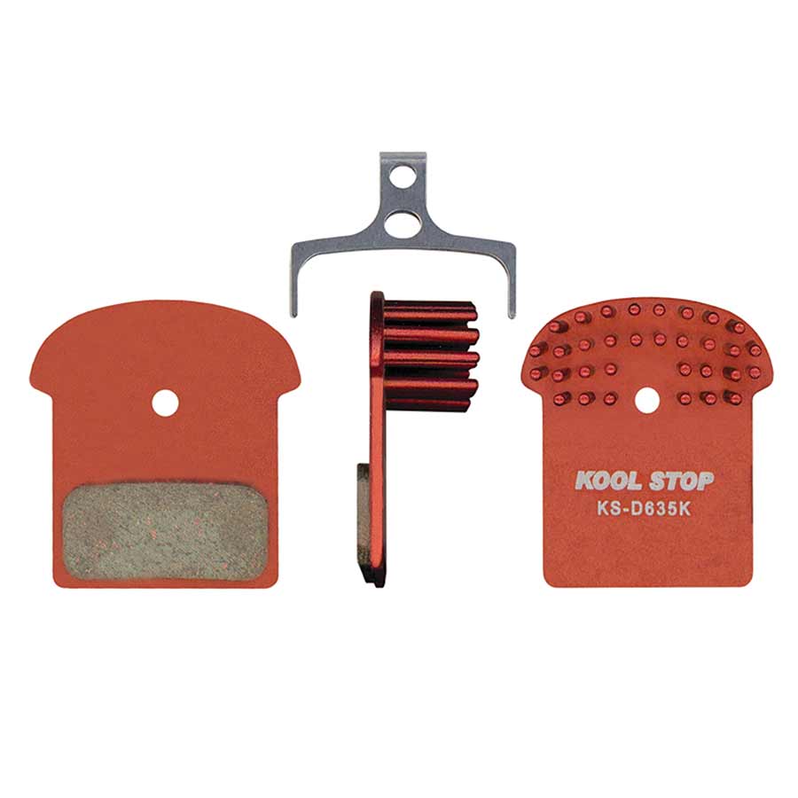 Disc Brake Pads Kool Stop Kool Stop Aero-Kool Shimano (G-type 2-piston) Pads Organic Sienna