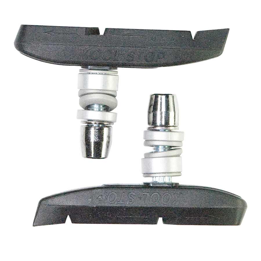 Brake Pads Kool Stop Kool Stop Supra 2 Pads Threaded - Black Pr Dim Gray