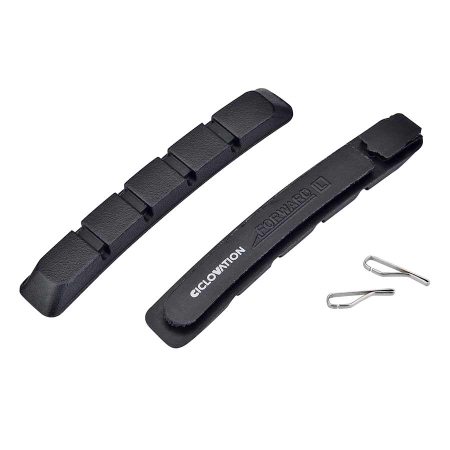 Linear Pull Brake Parts Ciclovation Ciclovation Advanced Mountain Brake pad insert Black Dark Slate Gray