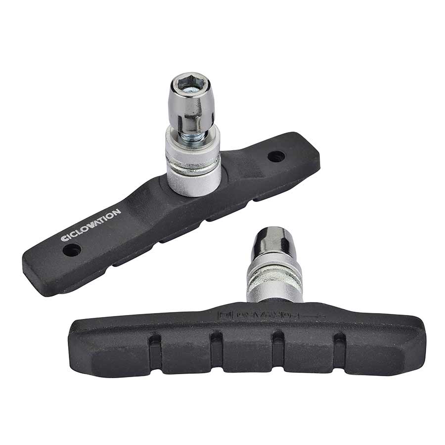 Brake Pads Ciclovation Ciclovation Brake Shoes MTB Threaded Black Dark Slate Gray