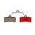 Disc Brake Pads Kool Stop Kool Stop Organic Compound Disc Brake Pads Shape: Shimano D-Type/H-Type Organic Pair Sienna