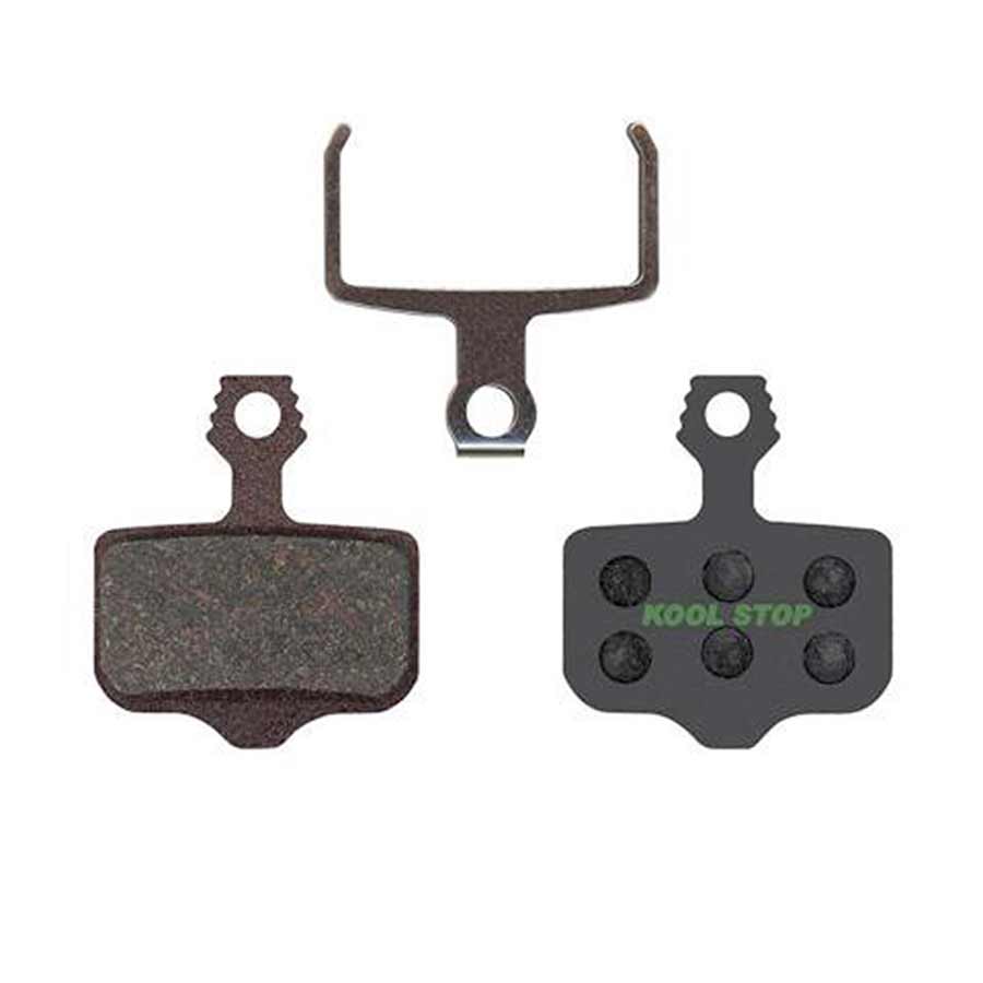 Disc Brake Pads Kool Stop Kool Stop Electric Bike Compound Disc Brake Pads Shape: SRAM Level/2 Piece Road Organic Pair Dark Slate Gray