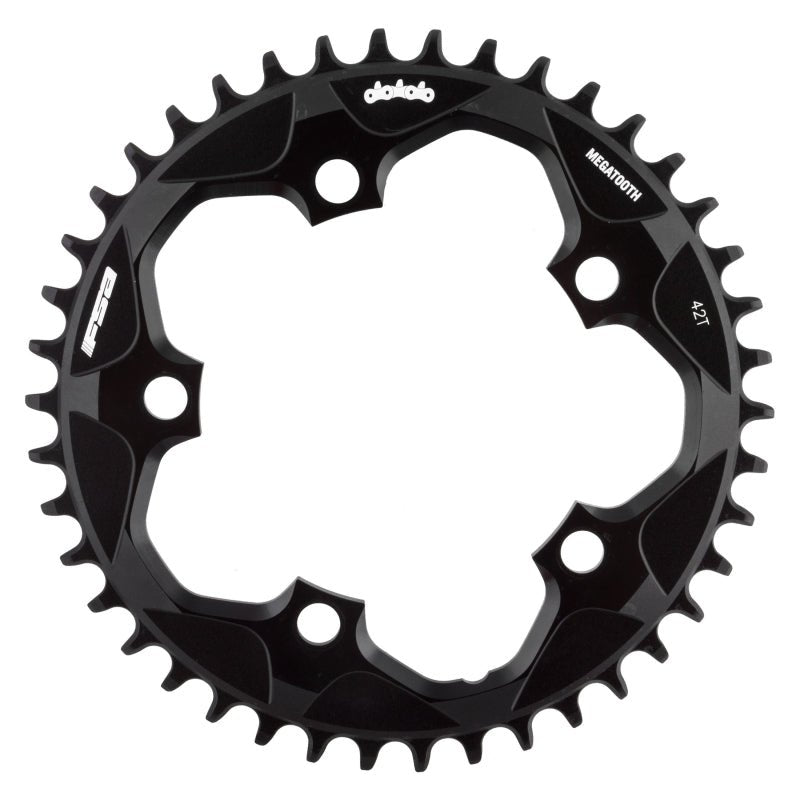 Chainrings FSA FSA Megatooth Chainring 5x110mm 42T1x10/11sp Black Black