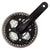Cranksets and Arms SunRace Sunrace M500 170x42/34/24 127 SQR JIS crankset black/silver Black