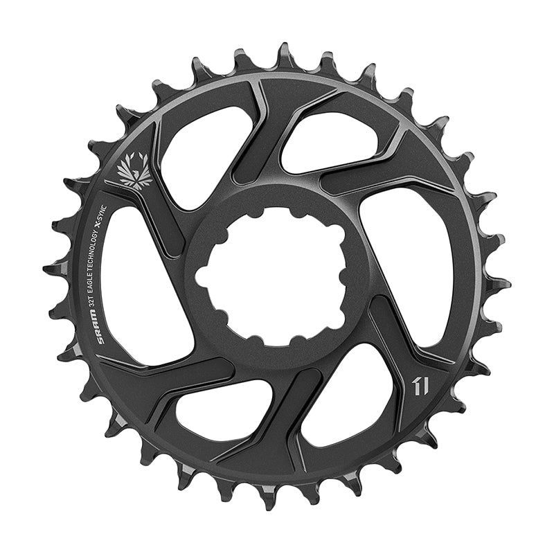 Chainrings SRAM SRAM X-Sync 2 Eagle Direct Mount Chainring 38T Boost 3mm Offset Dark Slate Gray