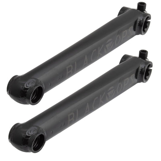 Cranksets and Arms Black ops Black ops Stomp Cro-mo 175mm 19mm crankset black Dark Slate Gray