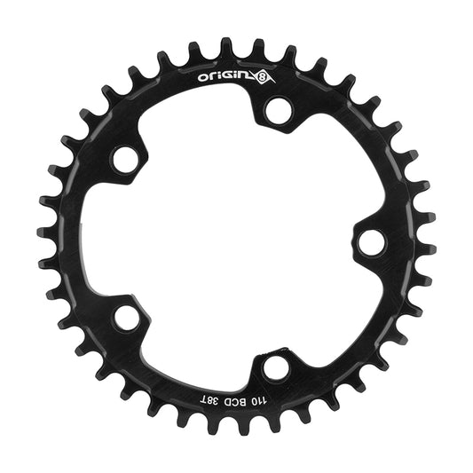 Chainrings Origin8 Origin8 Holdfast 1x Chainring 110mm BCD 38T Black